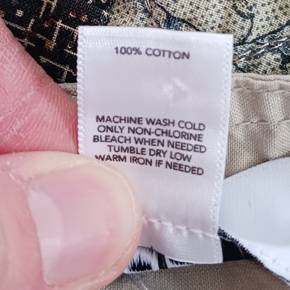 Ann Taylor Loft Sz 0 Beige Lightweight Mini Skirt Womens 100% Cotton - Picture 5 of 7